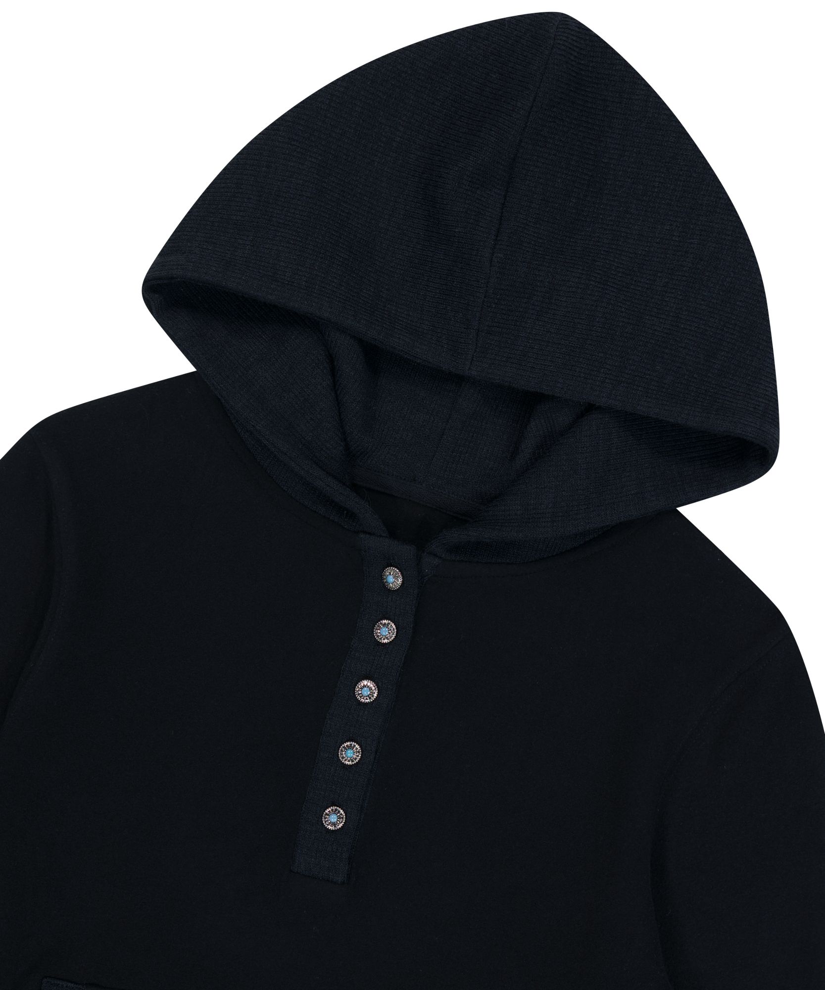 ◆AAKAM Contrast Logo Button Hoodie/2色◆ MUSINSA公式 | AAKAM Contrast Logo Button Hoodie (Black)