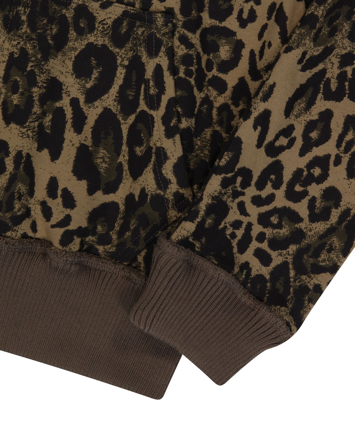 아캄(AAKAM) Leopard Logo Track Jacket (Brown)