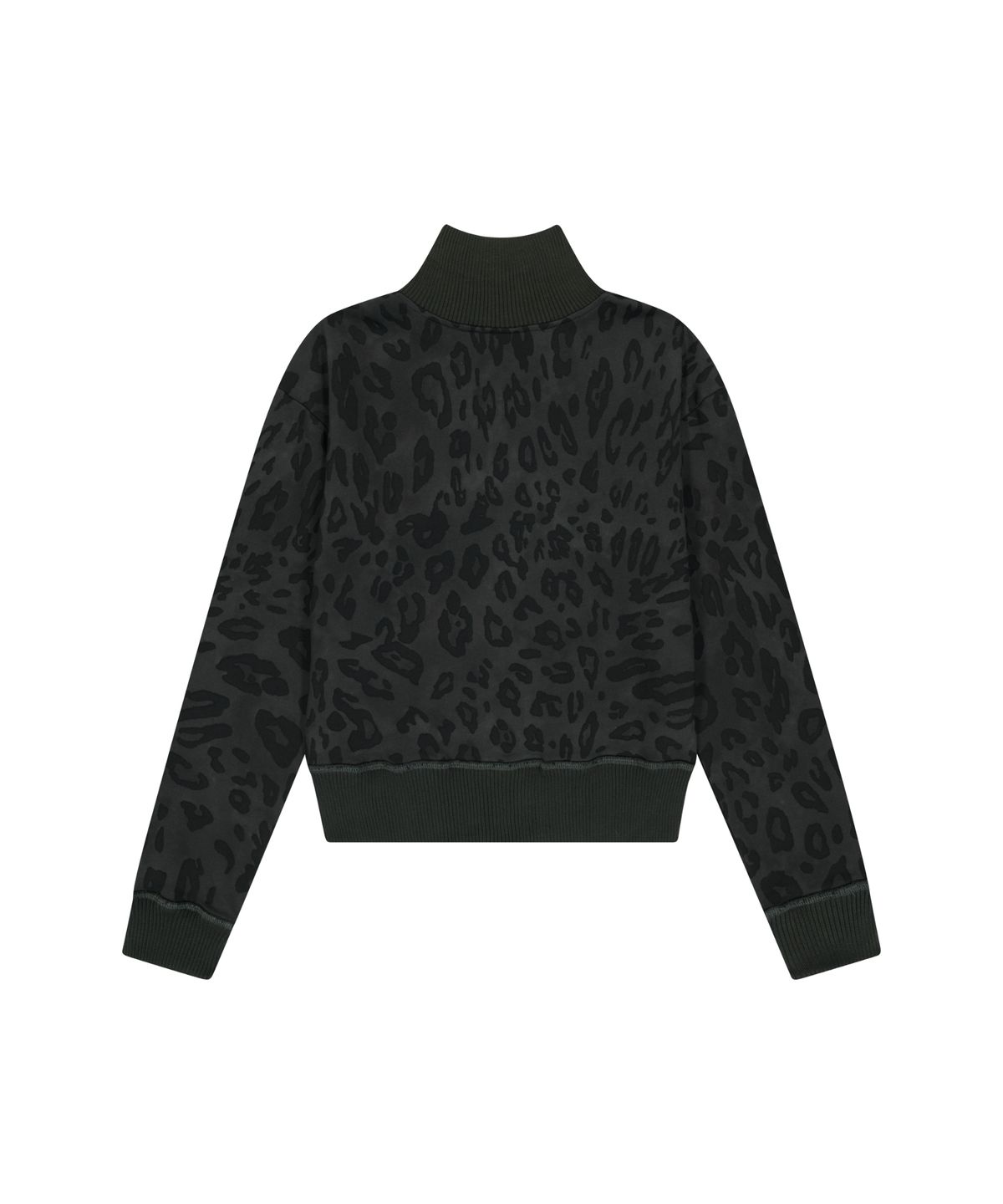 아캄(AAKAM) Leopard Logo Track Jacket (Black)