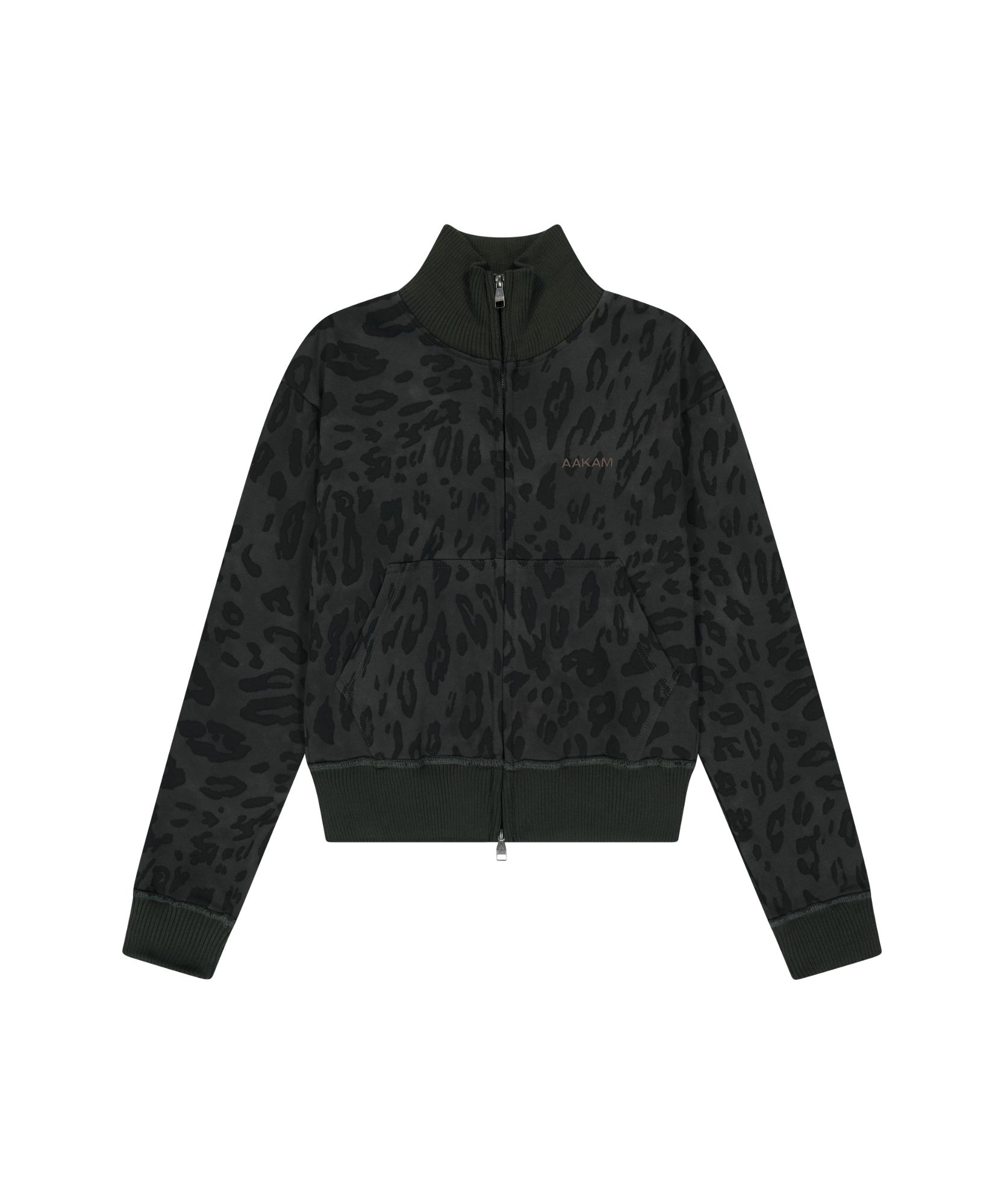 ジャケット・アウター AAKAM Leopard Logo Track Jacket 아캄(AAKAM) Leopard Logo Track Jacket (Black) - 사이즈 & 후기 | 무신사