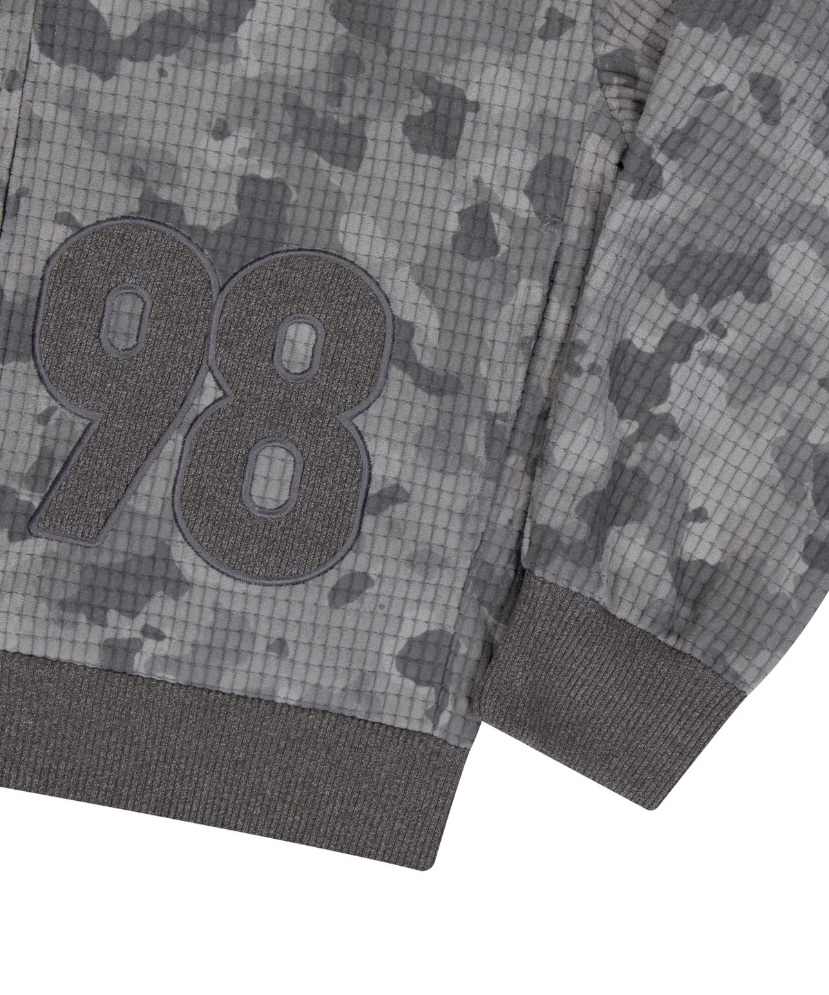 아캄(AAKAM) 98 Patch Camouflage Zip-Up Hoodie (Gray)