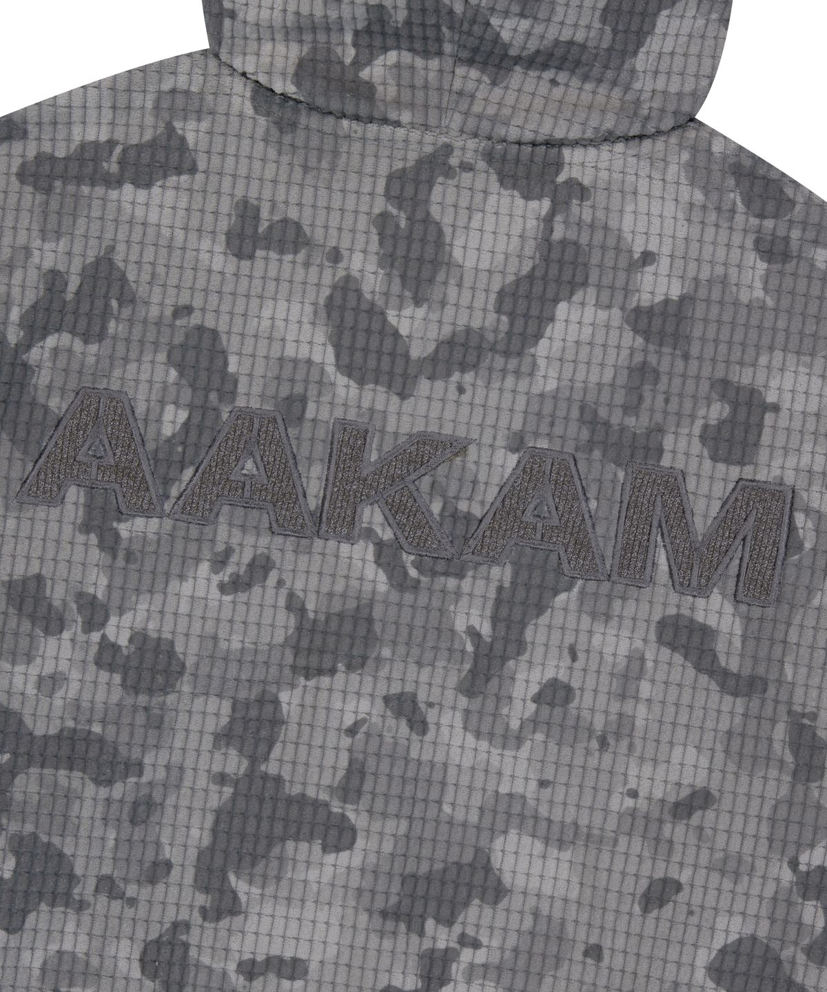 아캄(AAKAM) 98 Patch Camouflage Zip-Up Hoodie (Gray)