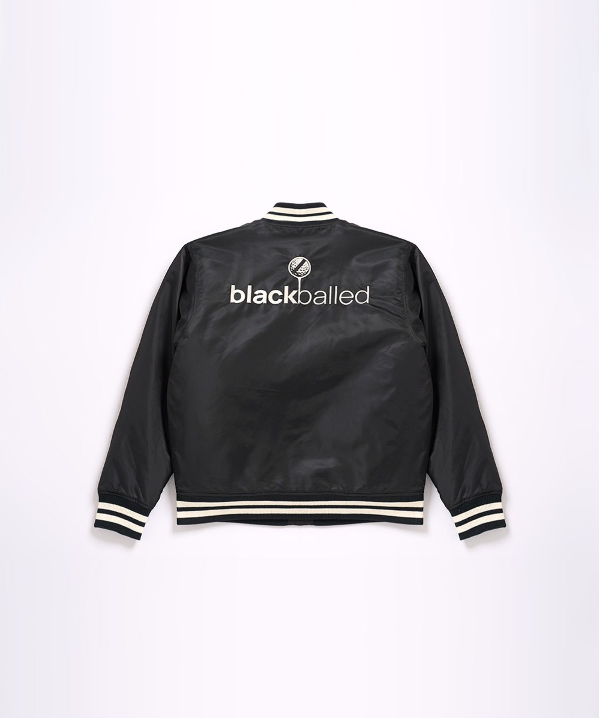 블랙볼드(BLACKBALLED) bbg 스타디움 자켓 BLACK