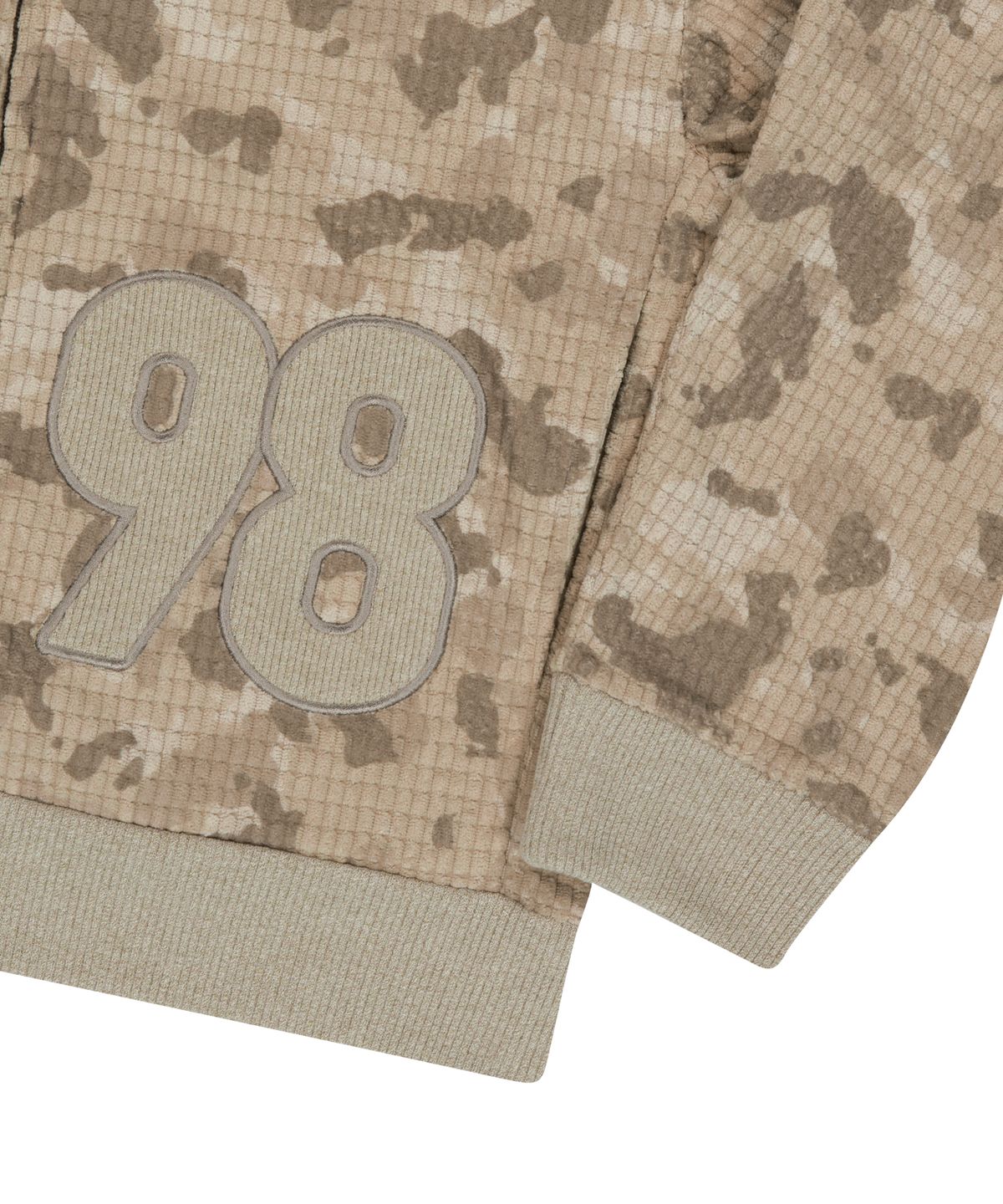 아캄(AAKAM) 98 Patch Camouflage Zip-Up Hoodie (Beige)