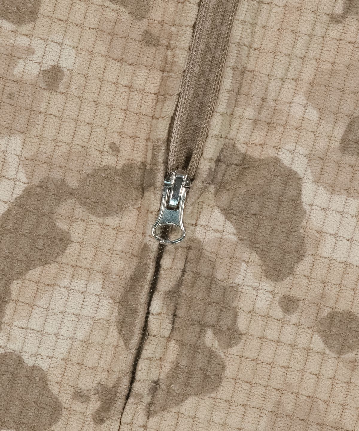 아캄(AAKAM) 98 Patch Camouflage Zip-Up Hoodie (Beige)