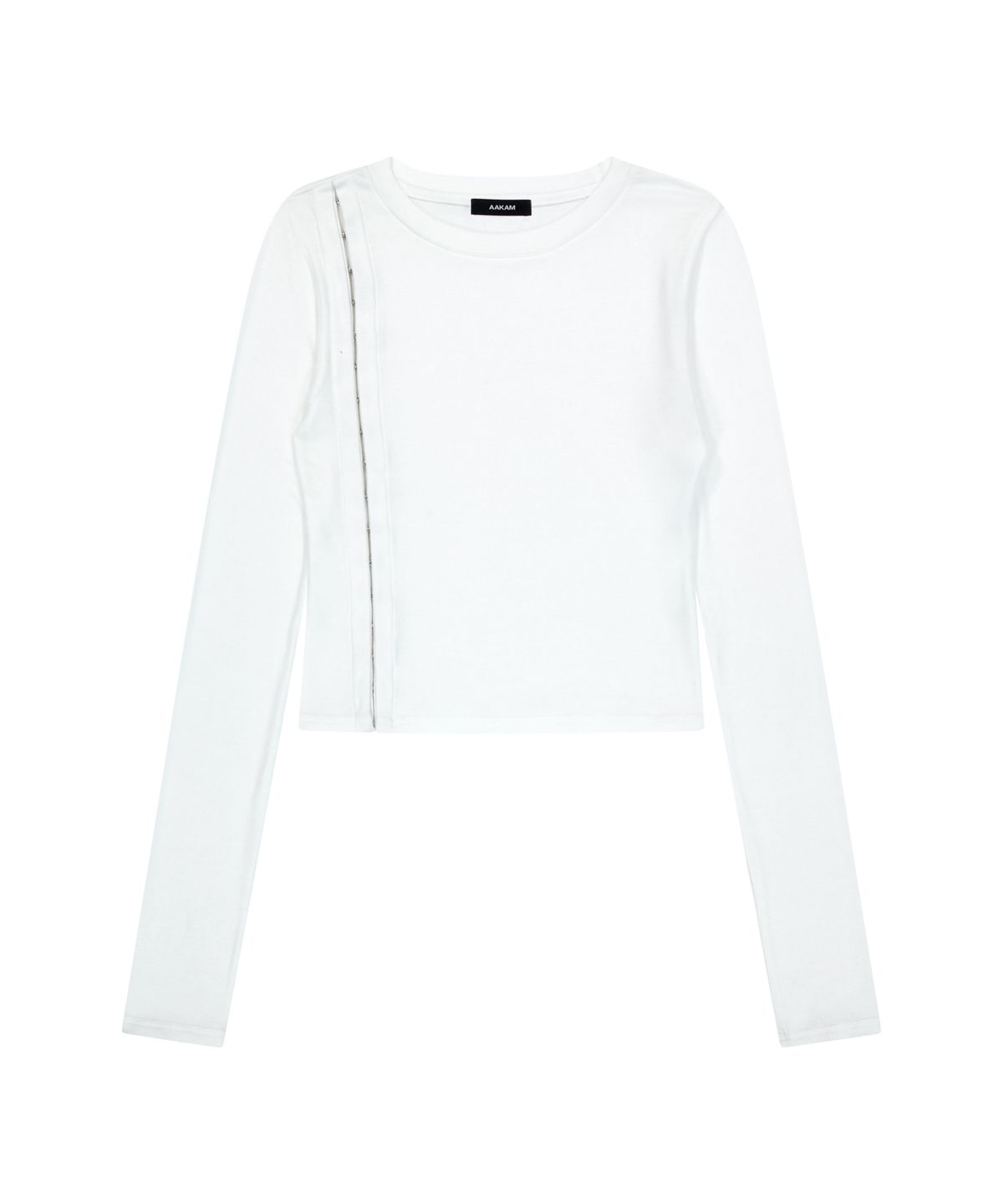 아캄(AAKAM) Side Hook Long Sleeve (White)