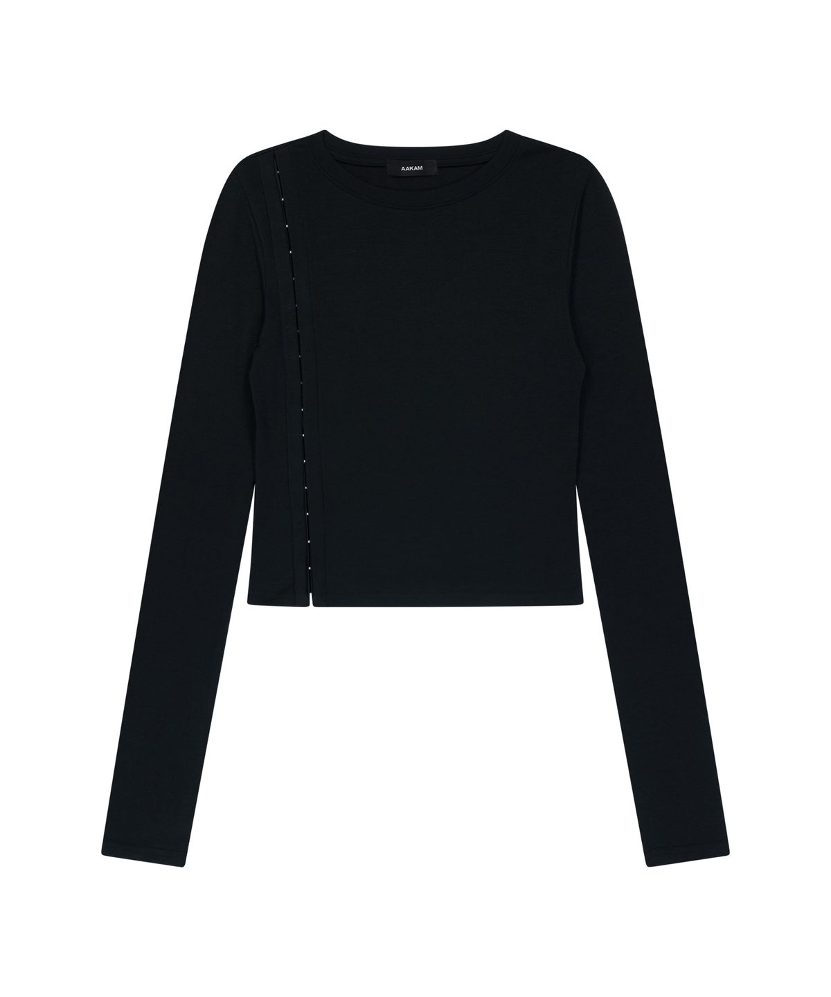 아캄(AAKAM) Side Hook Long Sleeve (Black)