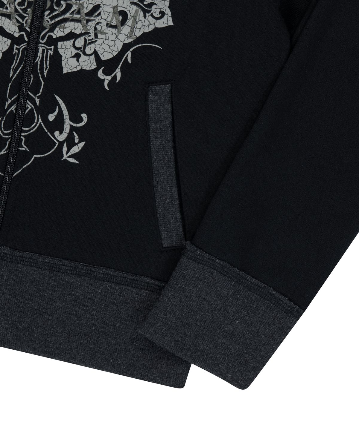 아캄(AAKAM) CROS2 Off-shoulder Zip-Up (Black)