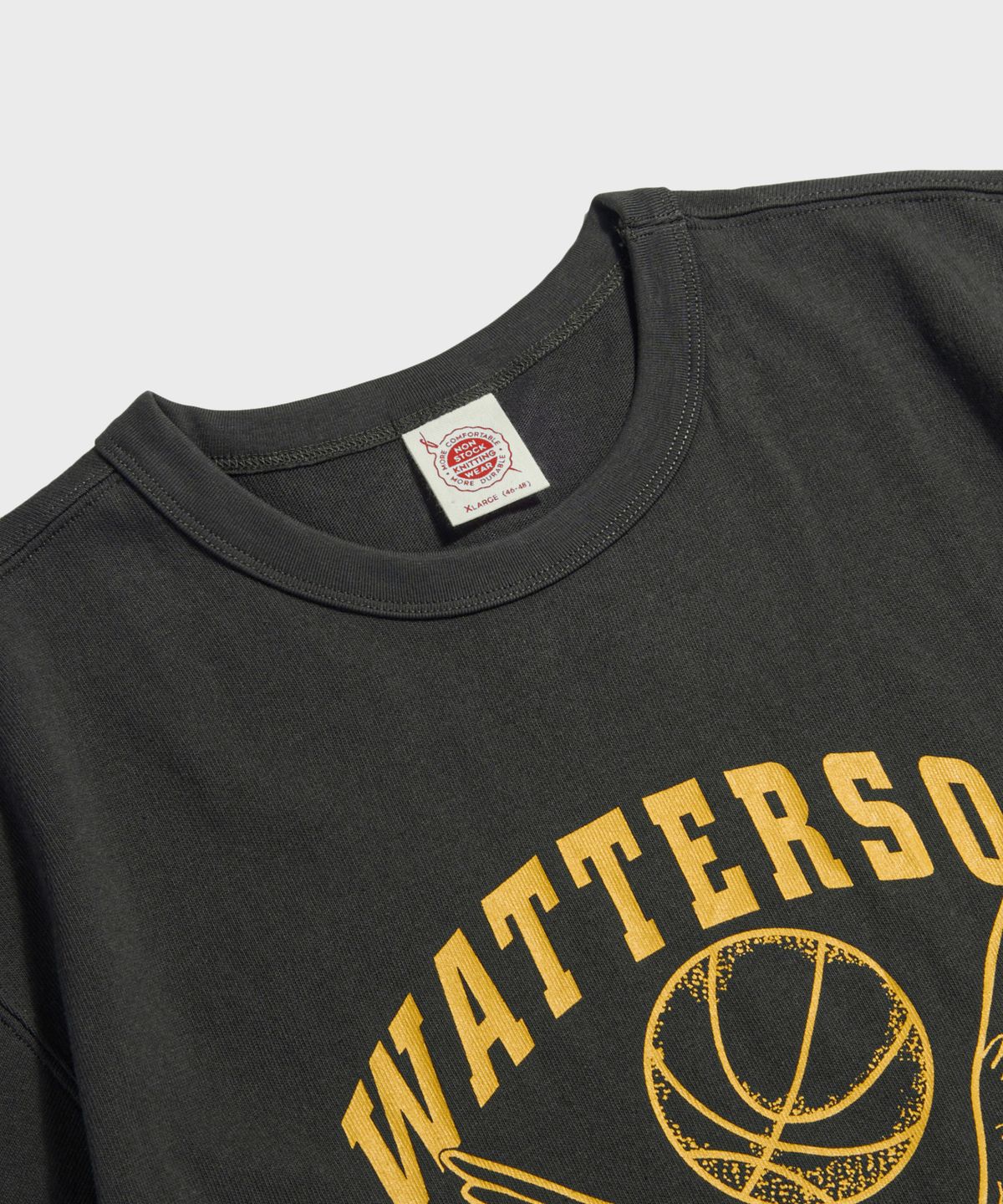 브론슨(BRONSON) Watterson Short Sleeve Tee Vintage Black