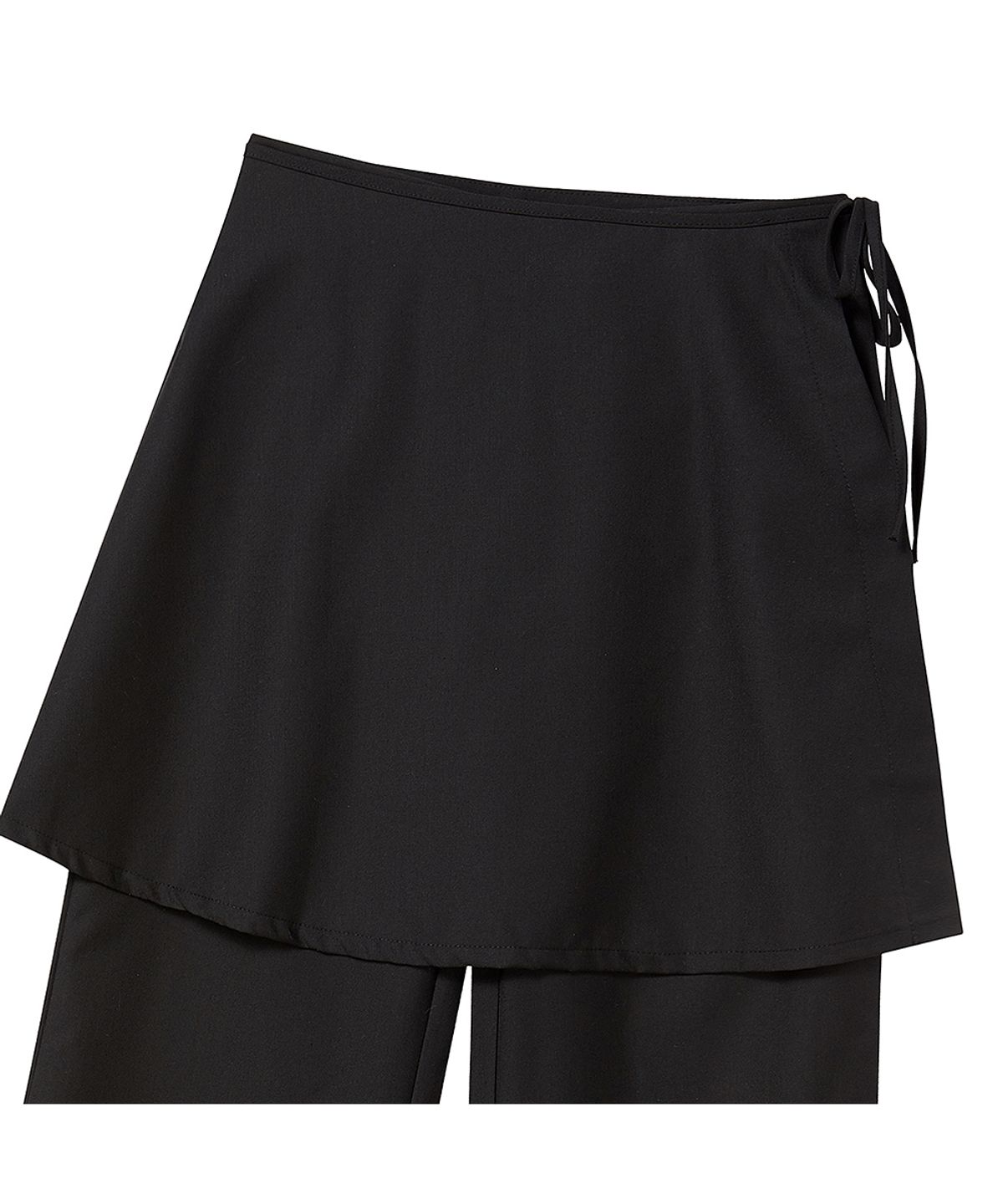 더그린랩(THE GREEN LAB) 랩스커트 슬랙스 [블랙]