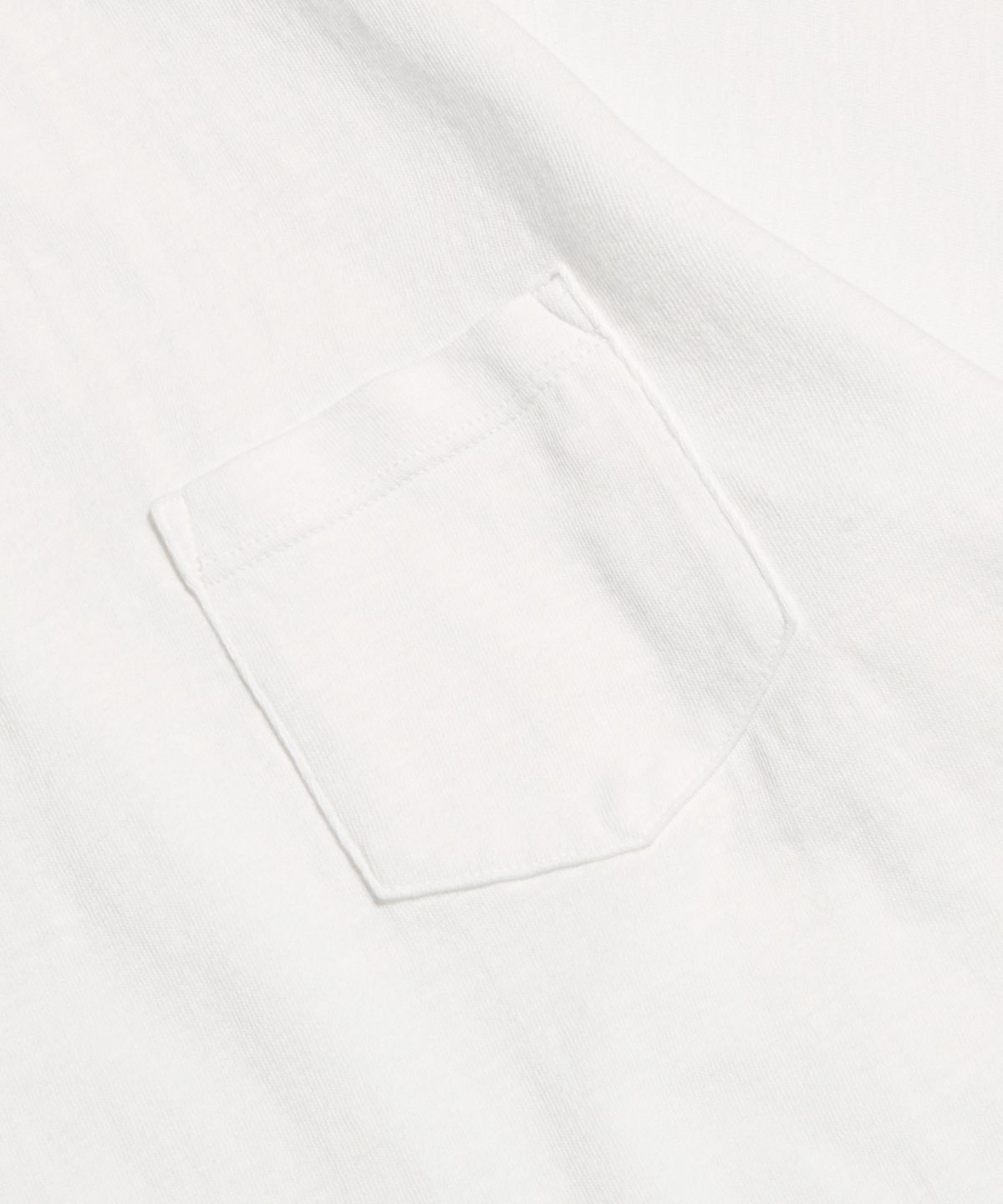 브론슨(BRONSON) Tompkins USA Cotton Single Yarn Pocket Tee White