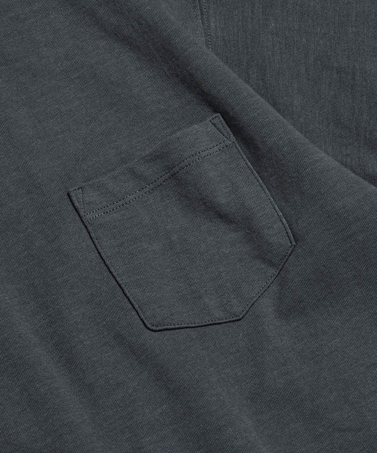 브론슨(BRONSON) Tompkins USA Cotton Single Yarn Pocket Tee Vintage Black