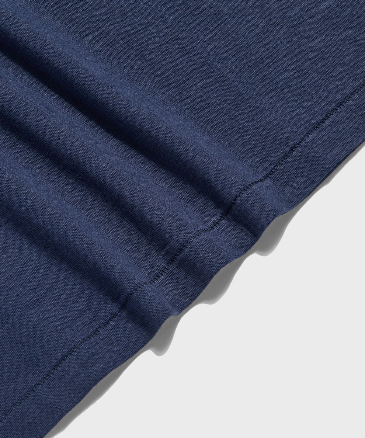 브론슨(BRONSON) Tompkins USA Cotton Single Yarn Pocket Tee Navy