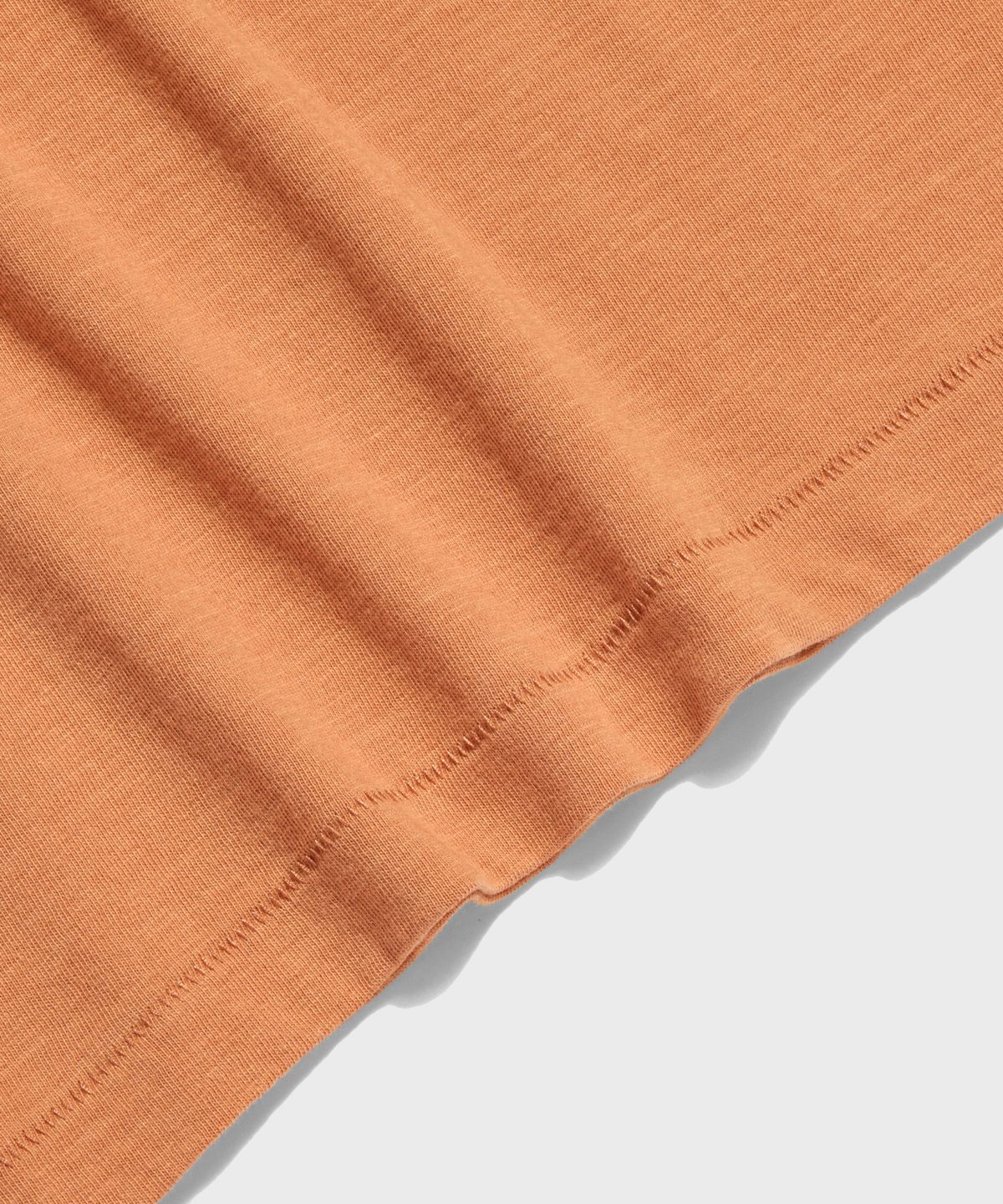 브론슨(BRONSON) Tompkins USA Cotton Single Yarn Pocket Tee Orange
