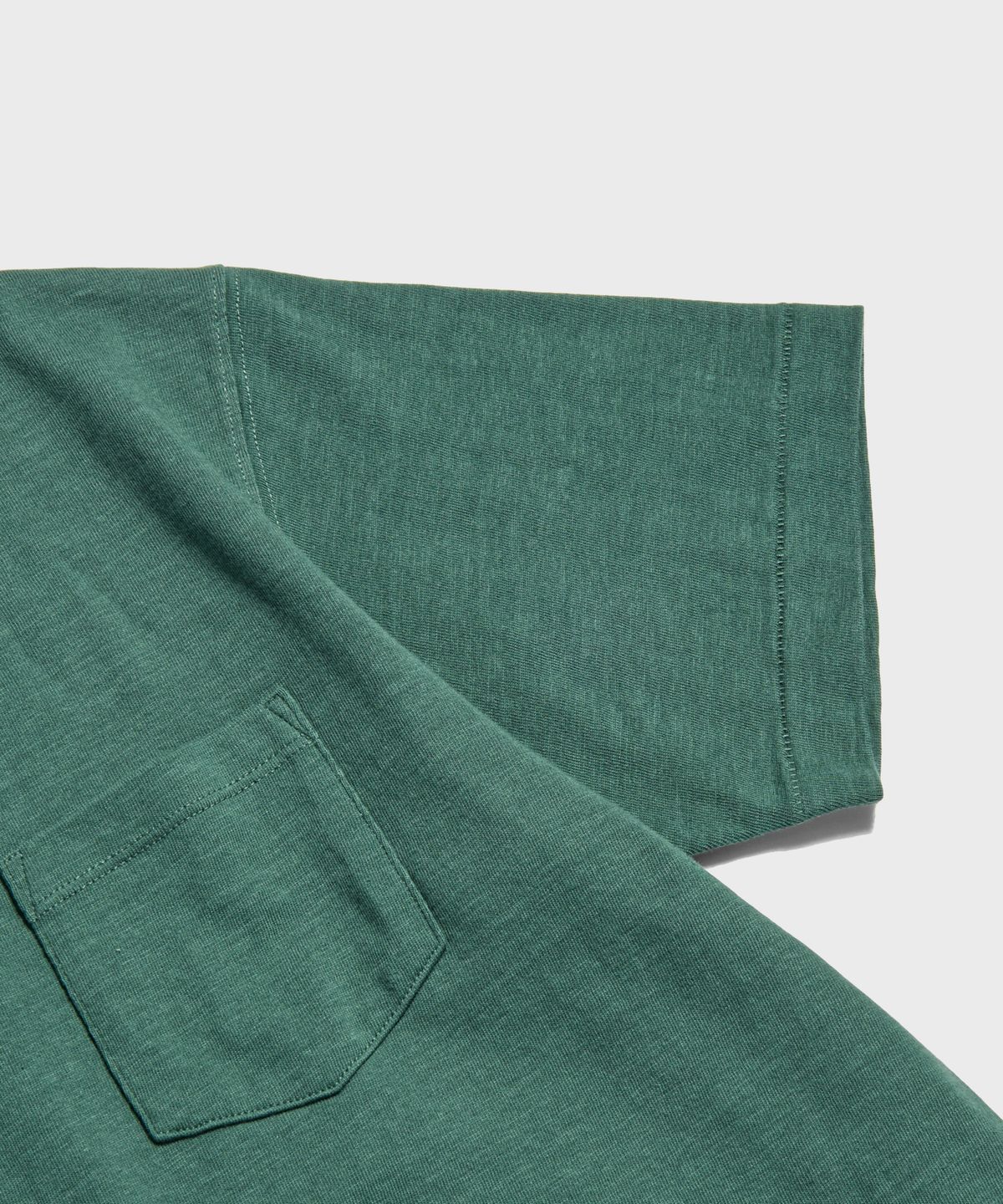 브론슨(BRONSON) Tompkins USA Cotton Single Yarn Pocket Tee Green