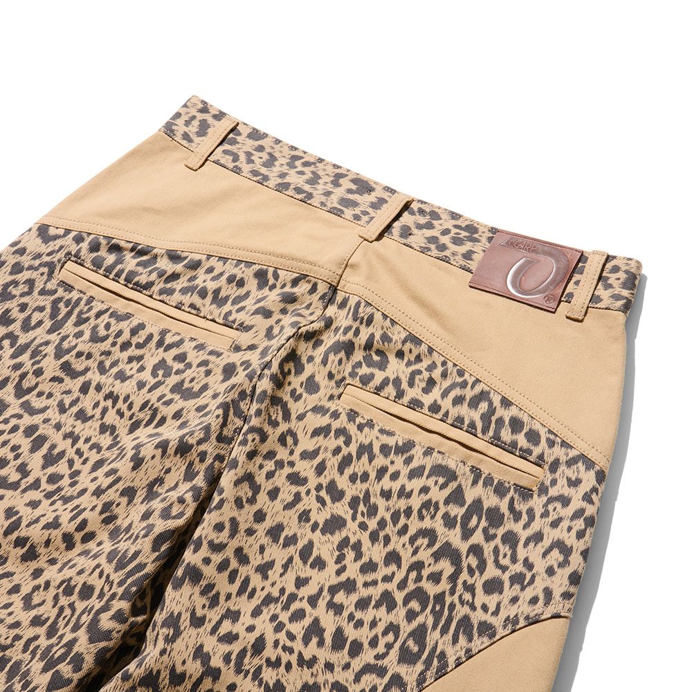 MUSINSA | OGARP Leopard Balloon Pants Beige