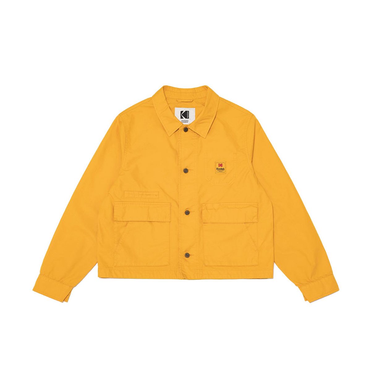 코닥(KODAK) 메일러 가먼트워싱 자켓 우먼 YELLOW