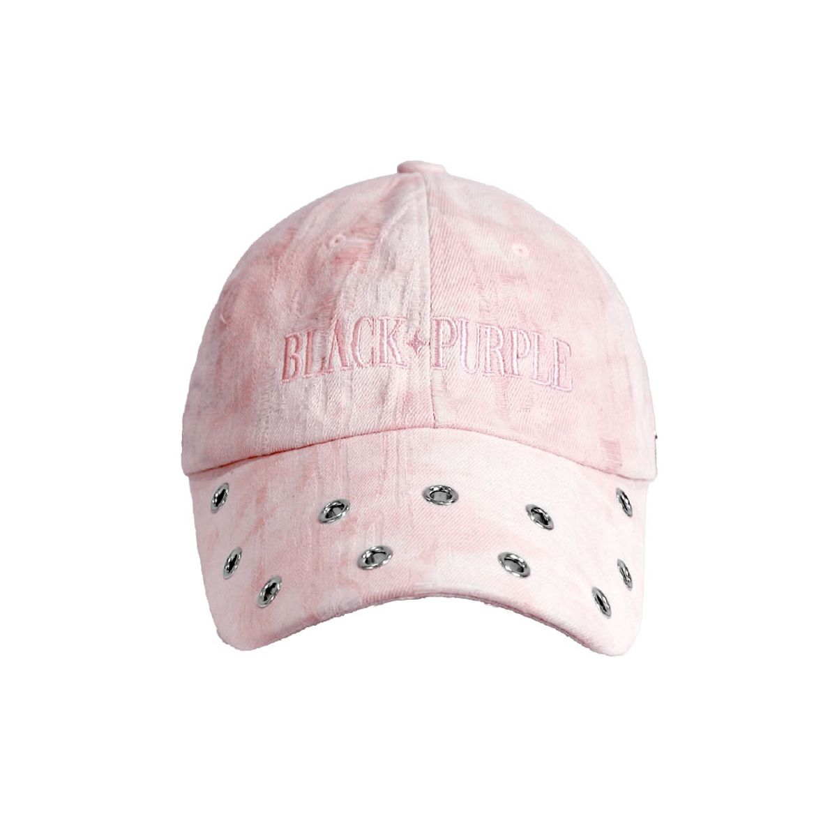 블랙 퍼플(BLACK PURPLE) 볼텍스 피프틴 아일렛 볼캡 Vortex Fifteen Eyelet Ball Cap- pink