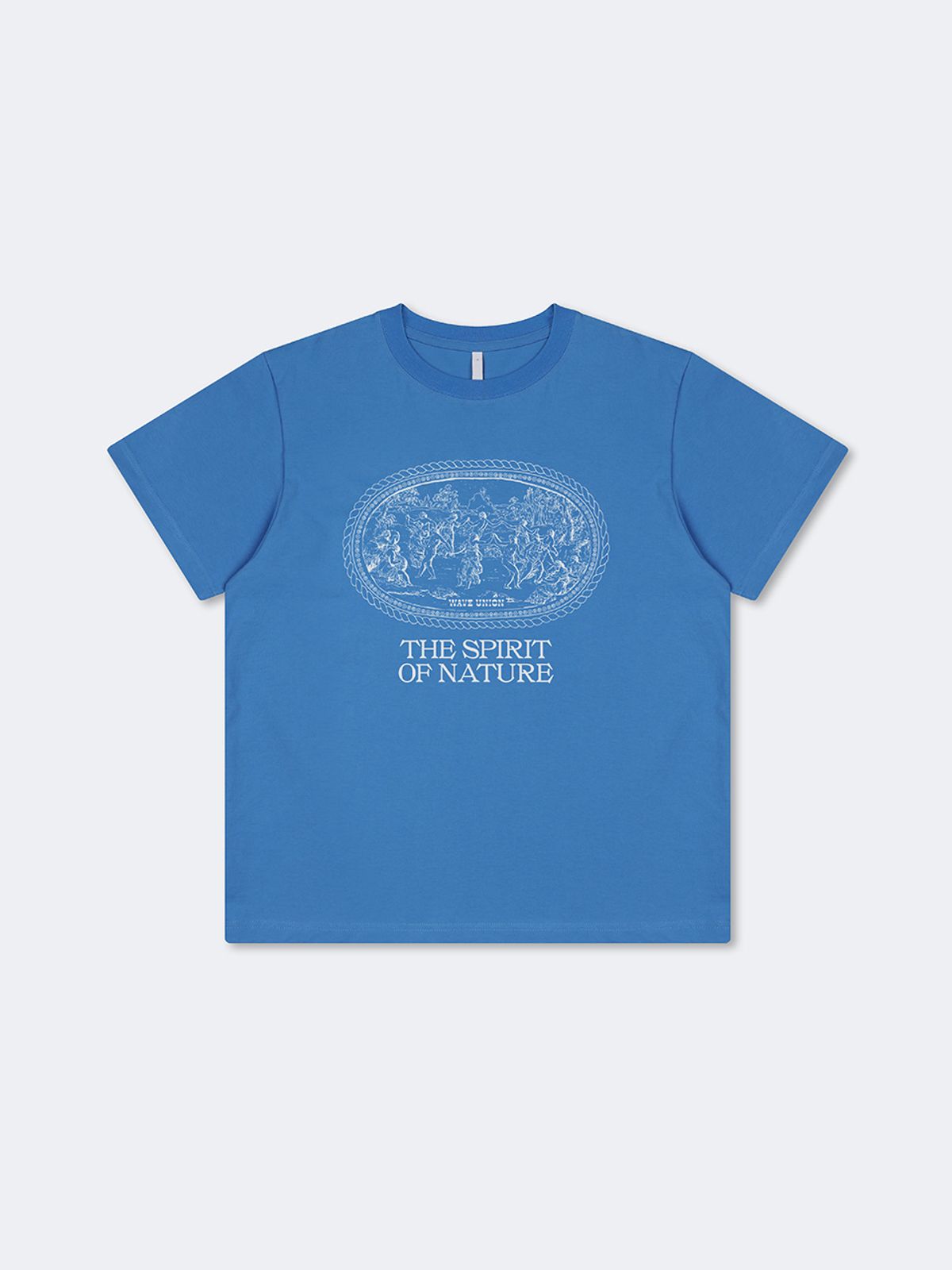 웨이브유니온(WAVE UNION) Nymphs T-shirt blue
