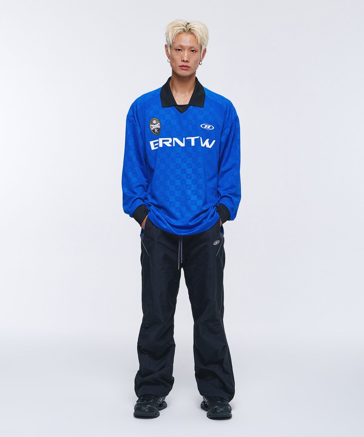본투윈(BORN TO WIN) MONOGRAM SOCCER JERSEY [BLUE]