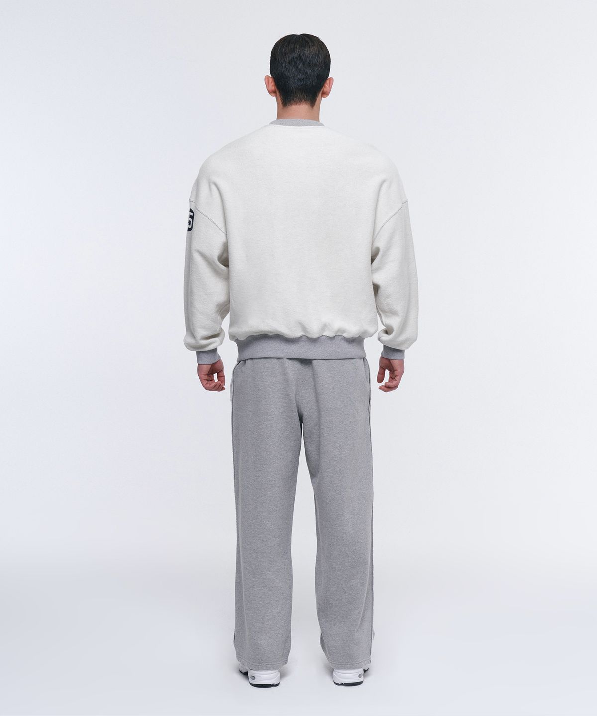 본투윈(BORN TO WIN) 85 ATH REVERSE SWEATSHIRTS [MELANGE GREY]