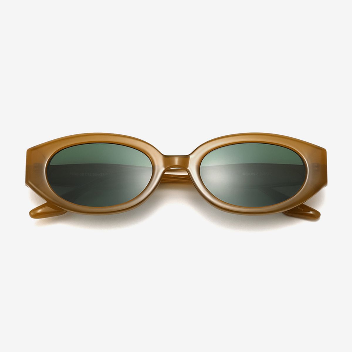 스타일워크(STYLEWORK) 오벌 선글라스 STYLE WORK TR90-08 C12_오렌지 캣츠아이 긱시크