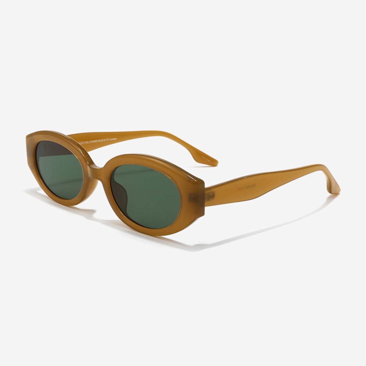 스타일워크(STYLEWORK) 오벌 선글라스 STYLE WORK TR90-08 C12_오렌지 캣츠아이 긱시크