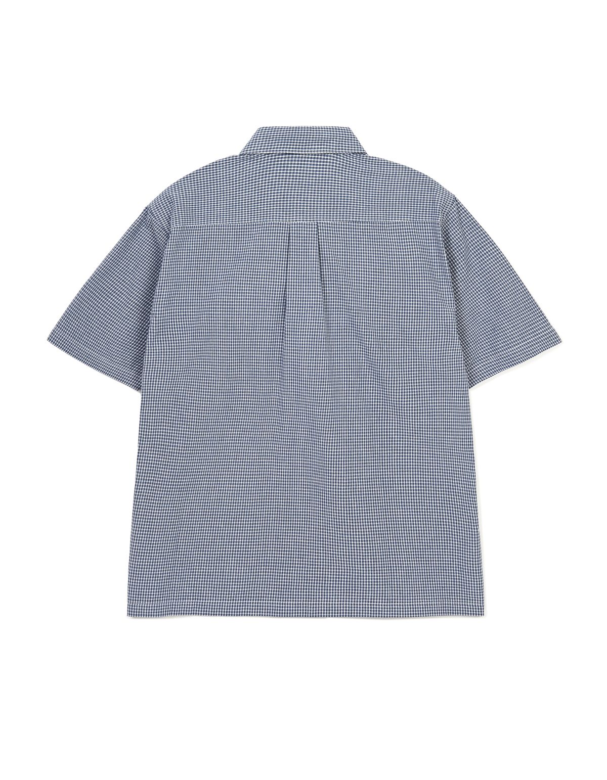 로어즈(LORES) Mini Plaid S/S Shirt - Blue