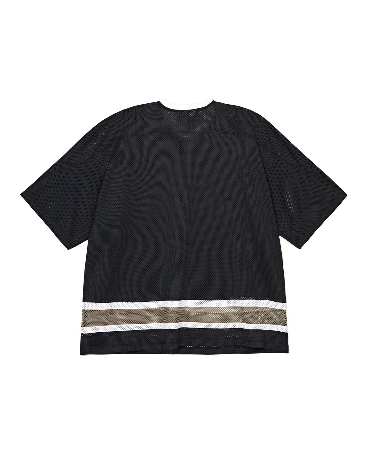 로어즈(LORES) Mesh Football Jersey - Black