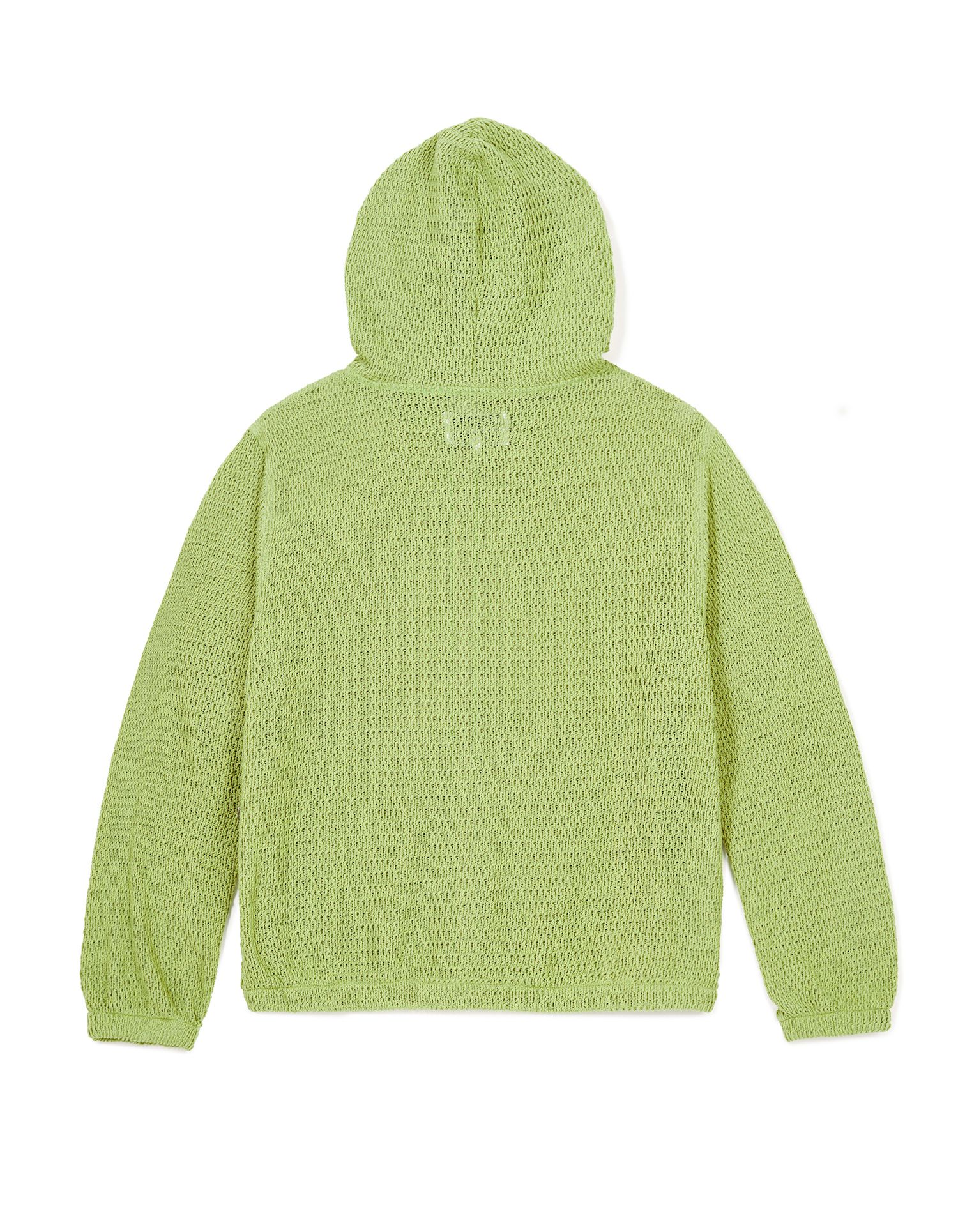 MUSINSA | LORES Mesh Zip Hoodie - Green