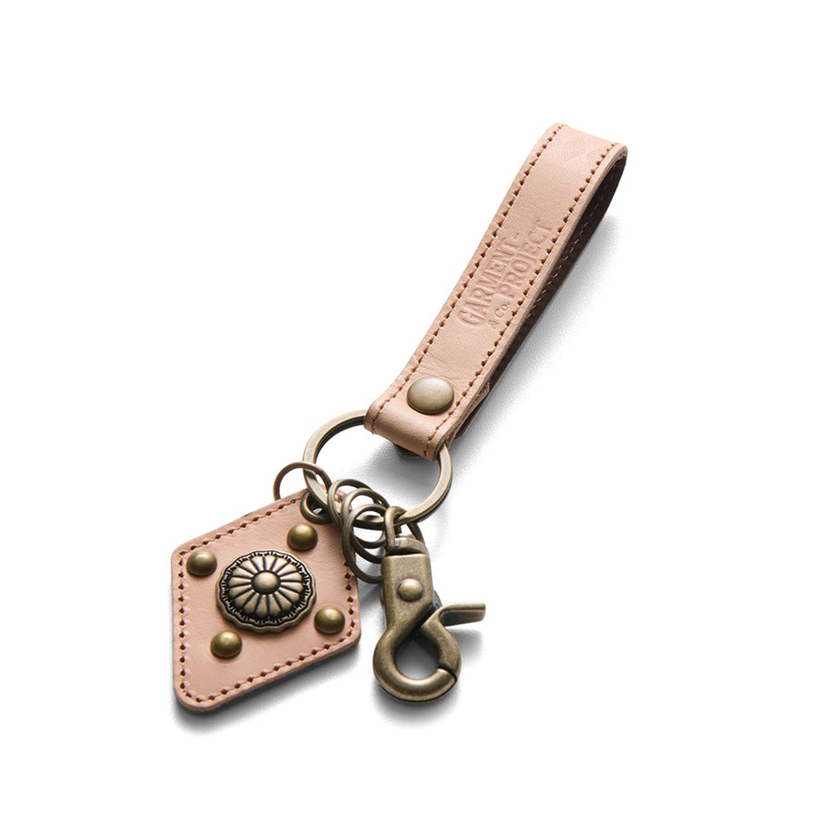 오가프(OGARP) Carving Leather keychain Vegetable