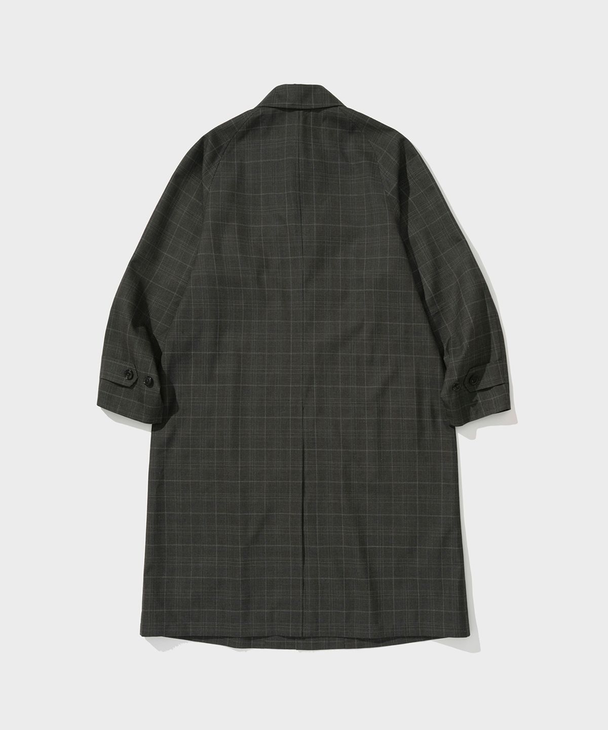 셔터(SHIRTER) SOUTIEN REGLAN COAT (CHECK BROWN)