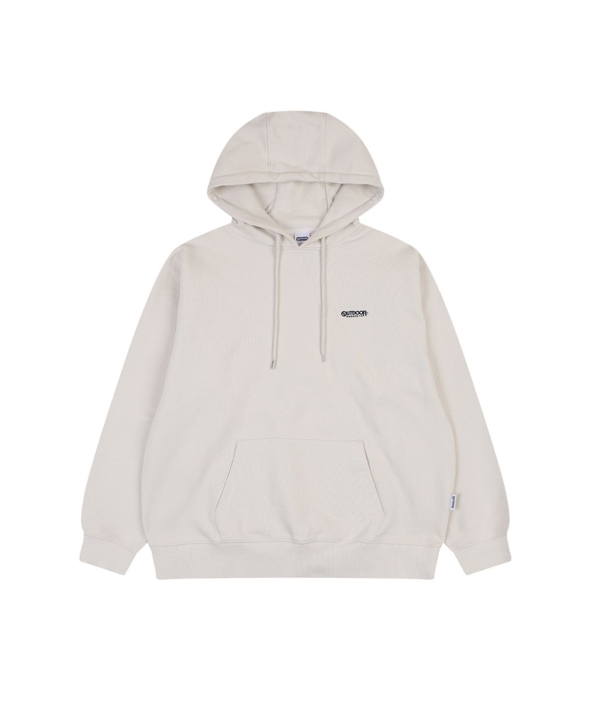 아웃도어 프로덕츠(OUTDOOR PRODUCTS) MINI LOGO SWEAT HOODIE (CREAM)