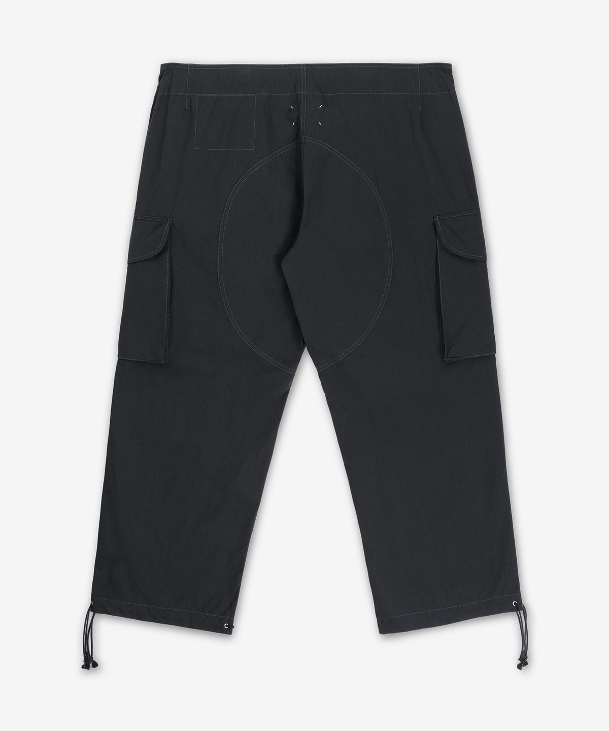 메종 마르지엘라(MAISON MARGIELA) 스트링 카고 팬츠 - 블랙 / S50KA0670M35289900