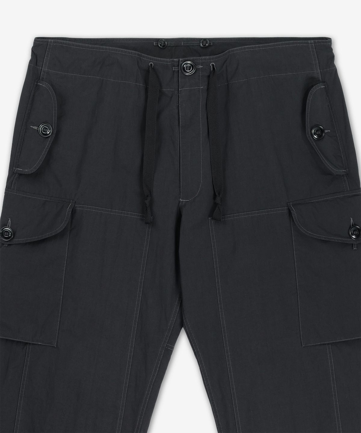 메종 마르지엘라(MAISON MARGIELA) 스트링 카고 팬츠 - 블랙 / S50KA0670M35289900