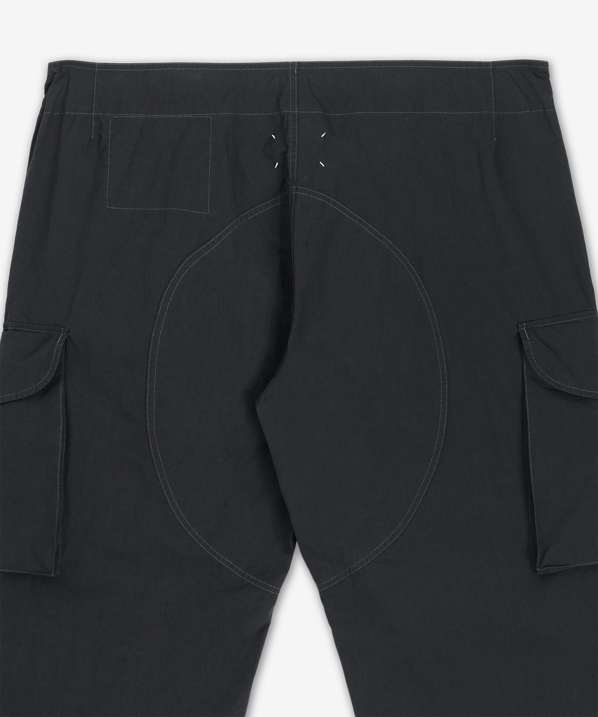 메종 마르지엘라(MAISON MARGIELA) 스트링 카고 팬츠 - 블랙 / S50KA0670M35289900