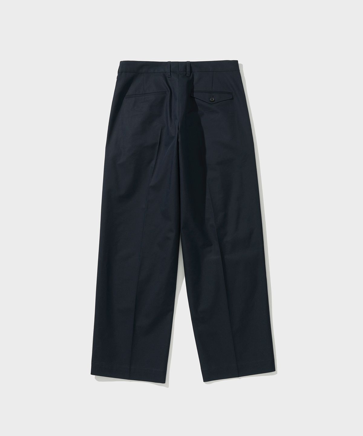 셔터(SHIRTER) ALEX DOUBLE PLEATS CHINO PANTS (NAVY)