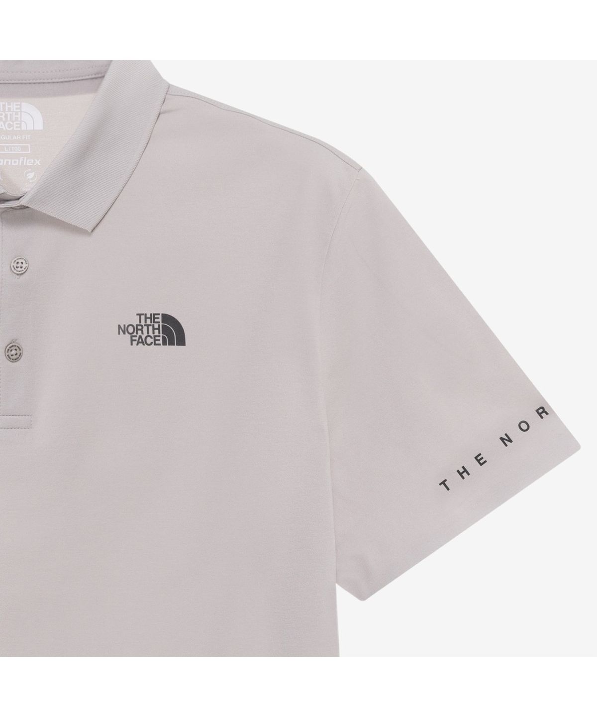 노스페이스(THE NORTH FACE) NT7PR02L 스틴슨 반팔 폴로 WHITE_SAND
