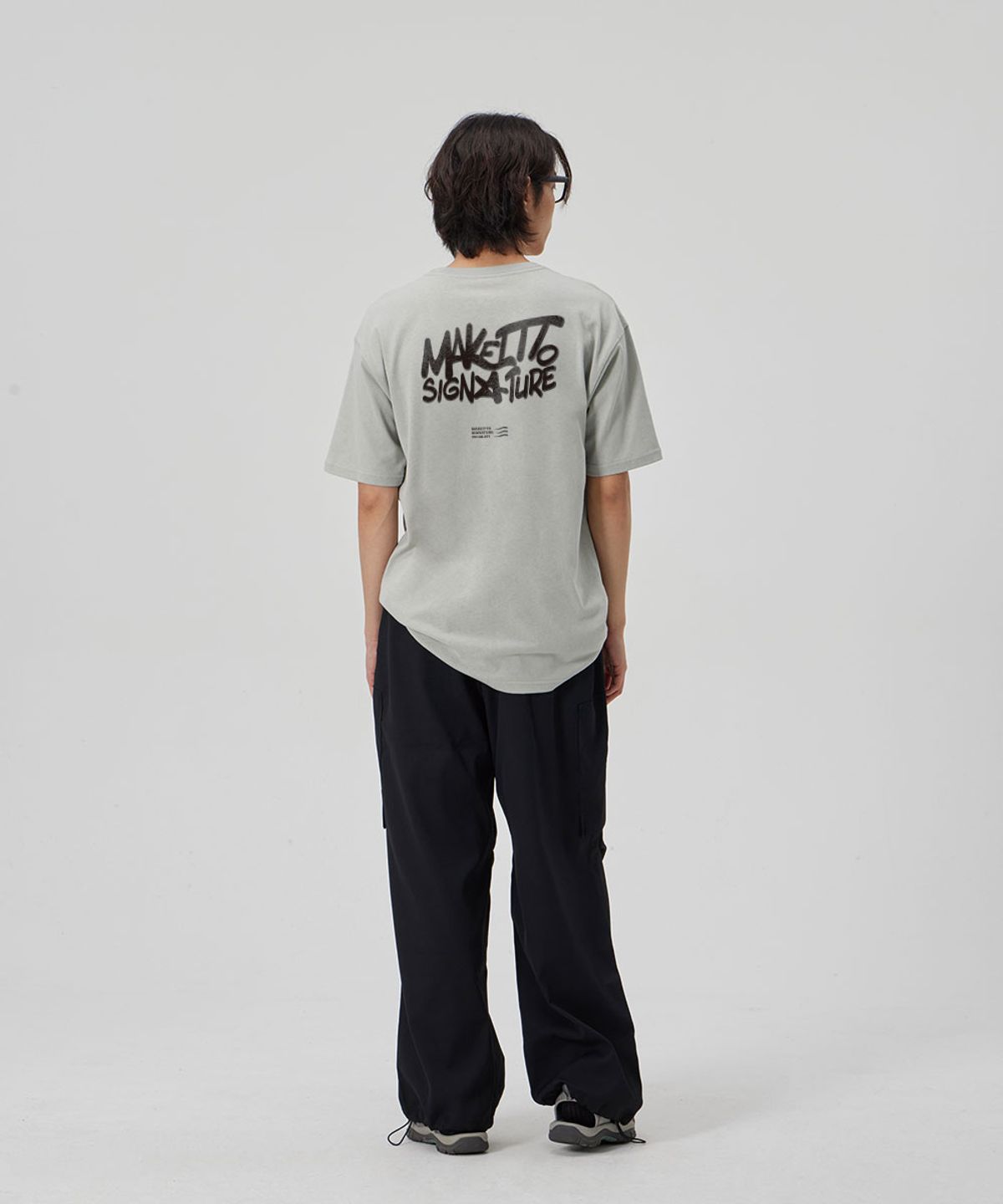 메이킷투(MAKEITTO) [GRAFFITI2 LOGO] CREW NECK TEE_MINT