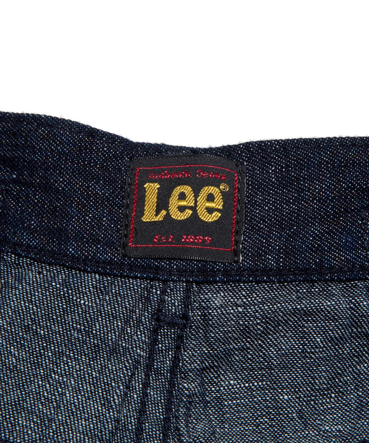 리(LEE) 우먼 오버사이즈드핏 린넨 데님 팬츠 인디고 다크