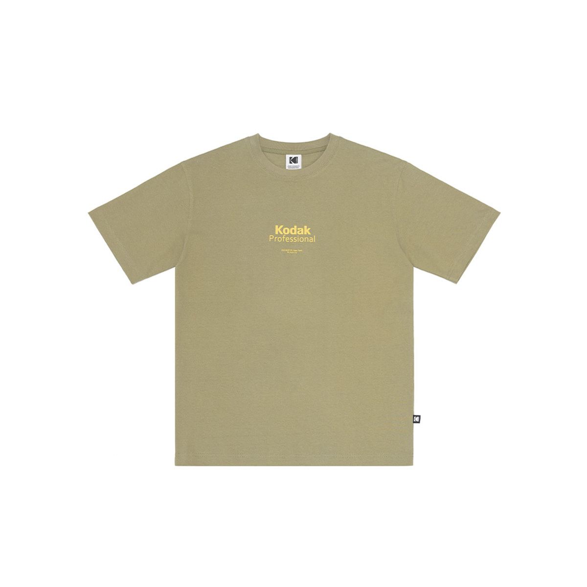 코닥(KODAK) 메일러 그래픽 반팔티셔츠 KHAKI