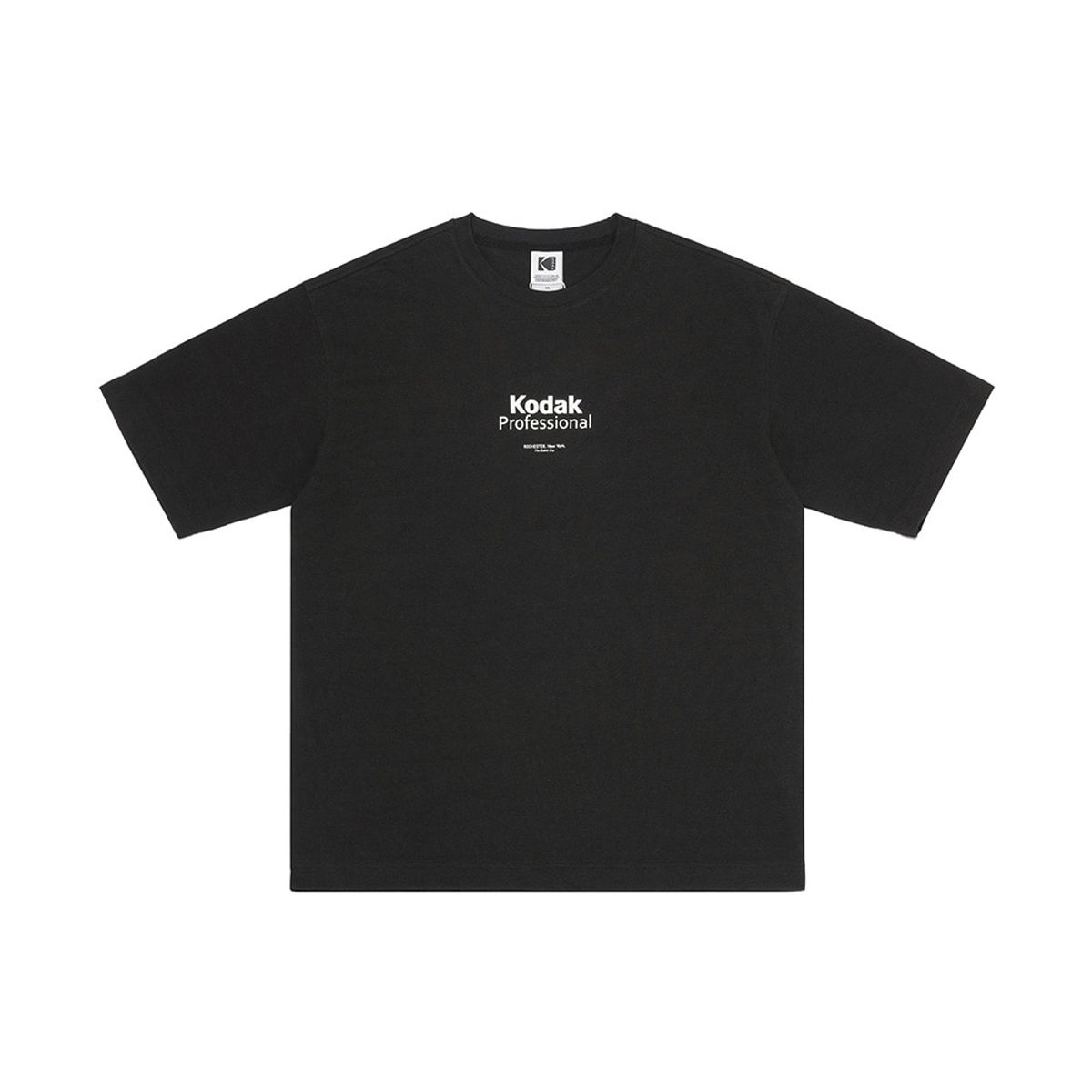 코닥(KODAK) 메일러 그래픽 소로나 반팔티셔츠 BLACK