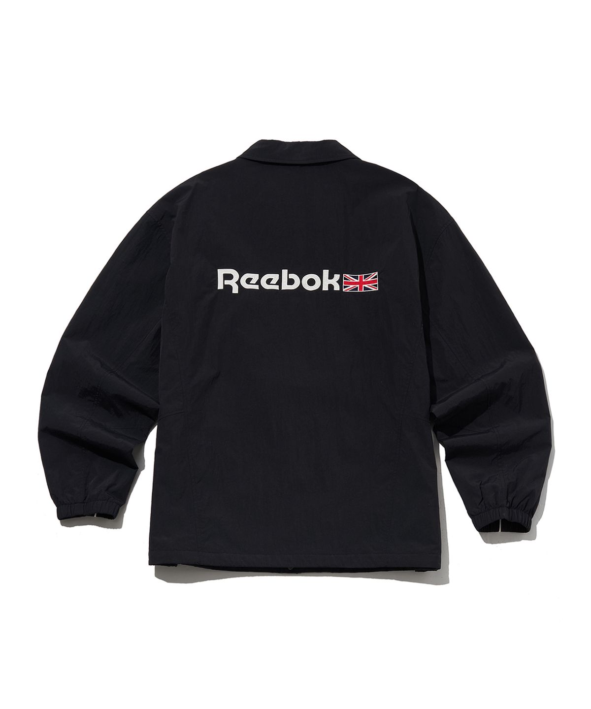 리복(REEBOK) 유니언잭 코치 자켓 - 블랙