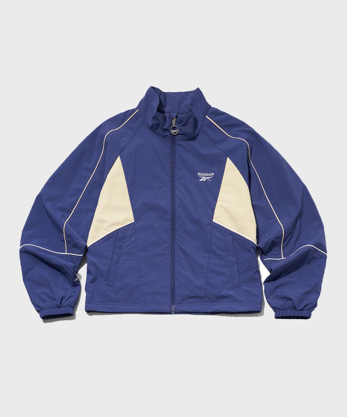 리복(REEBOK) 뉴베이직 크롭 윈드 브레이커 (W) - 더스트 블루