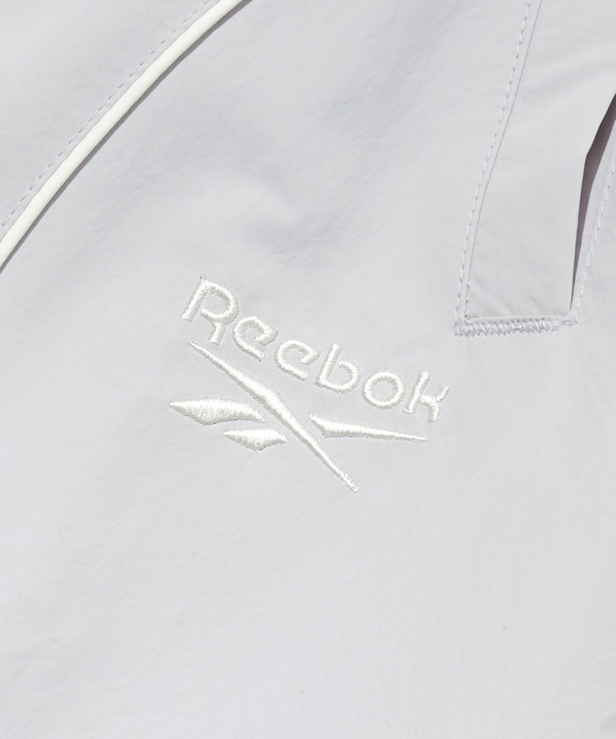 리복(REEBOK) 파이핑 와이드 팬츠 (W) - 라이트 그레이