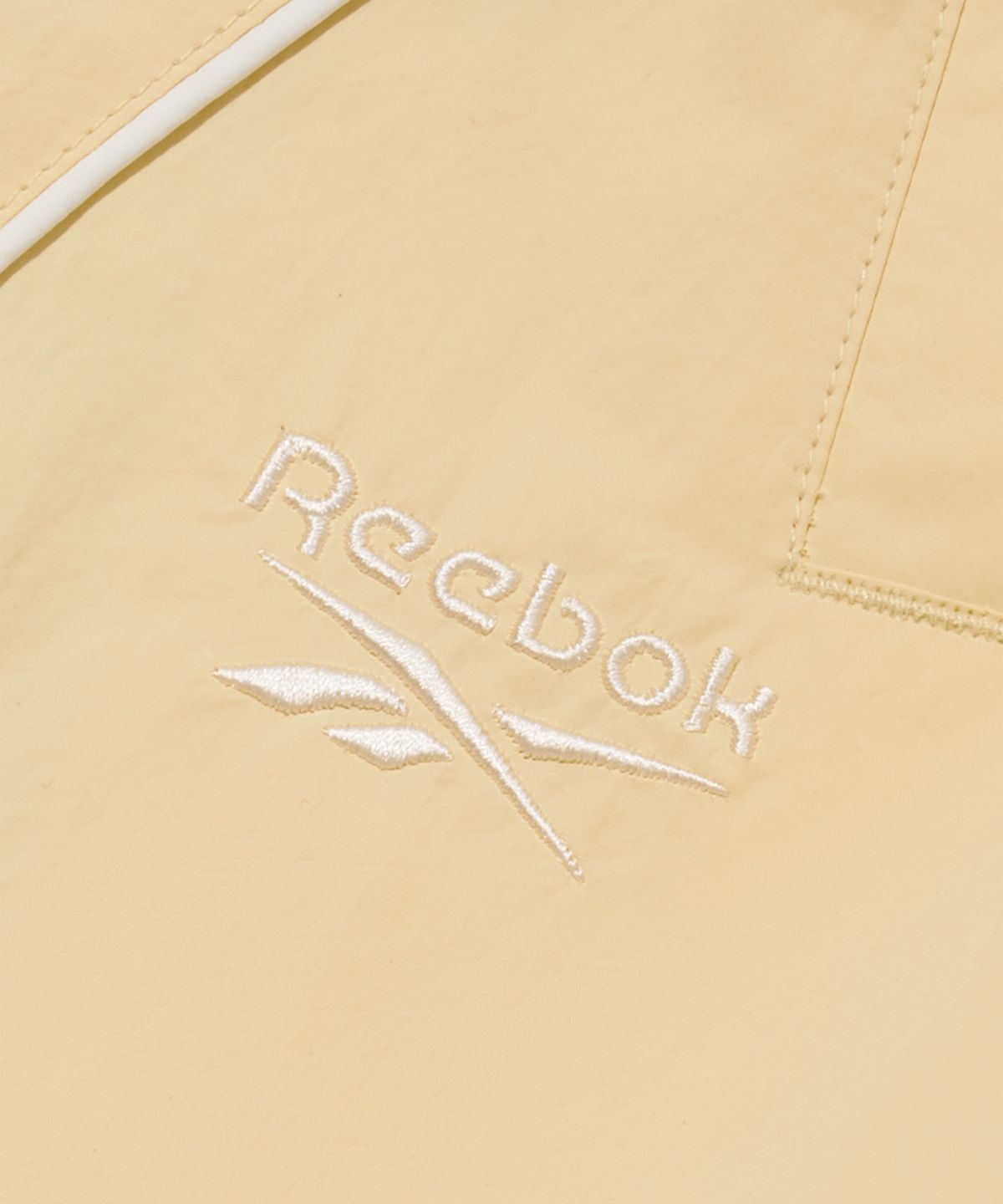 리복(REEBOK) 파이핑 와이드 팬츠 (W) - 라이트 옐로우
