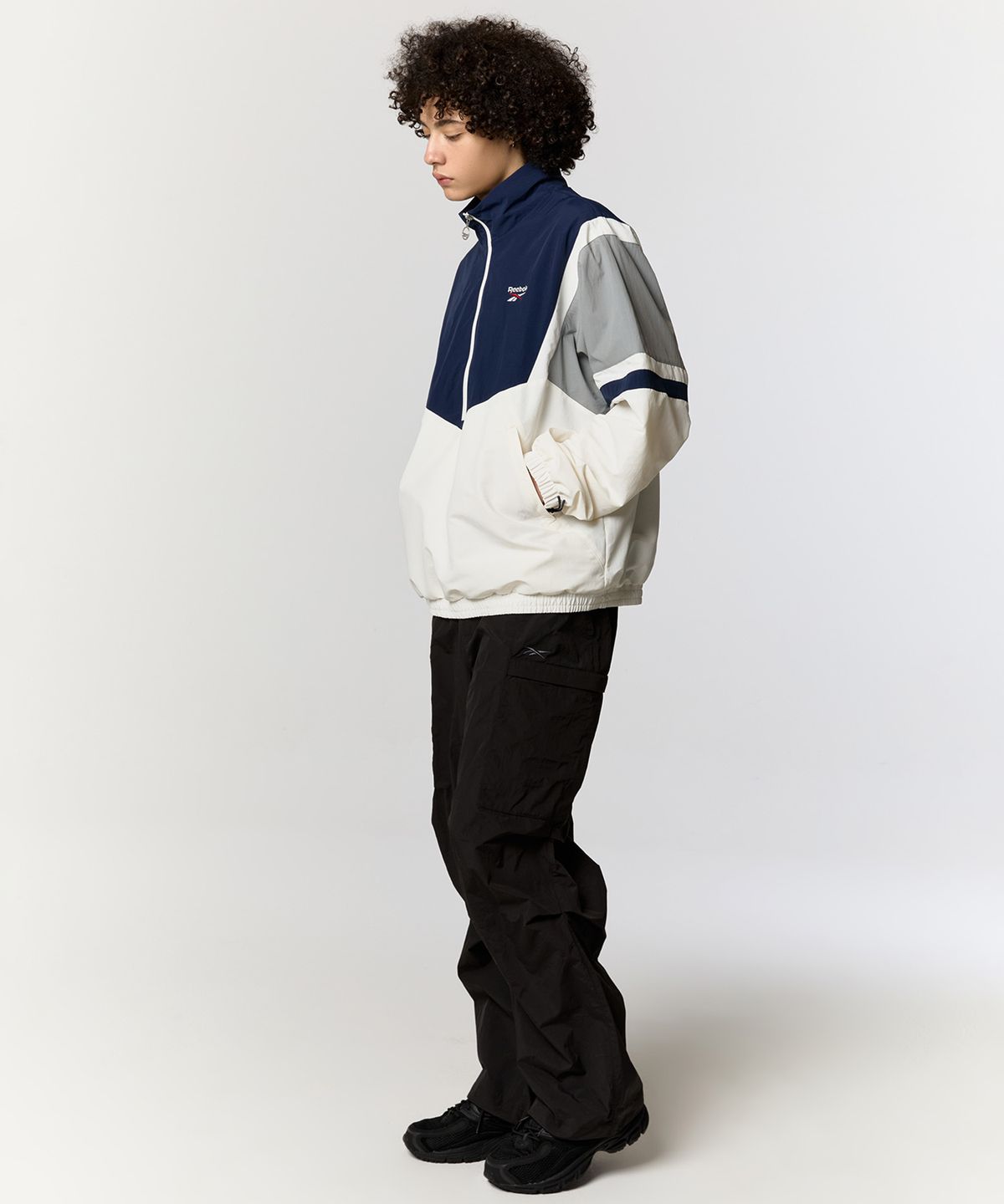 리복(REEBOK) 헤리티지 아노락 - 네이비:화이트