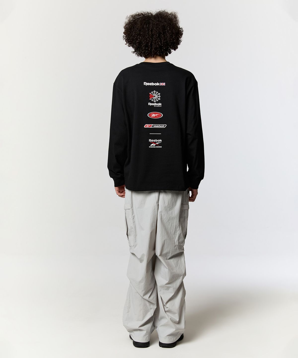 리복(REEBOK) 아카이브 롱슬리브 - 블랙