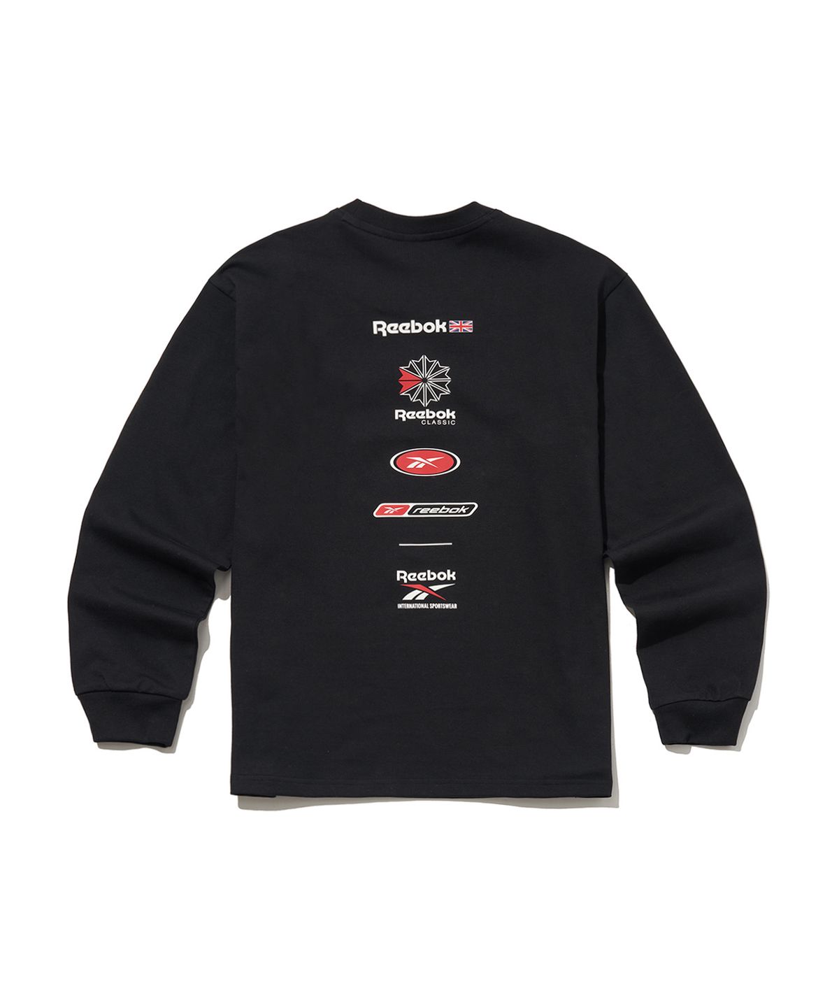 리복(REEBOK) 아카이브 롱슬리브 - 블랙