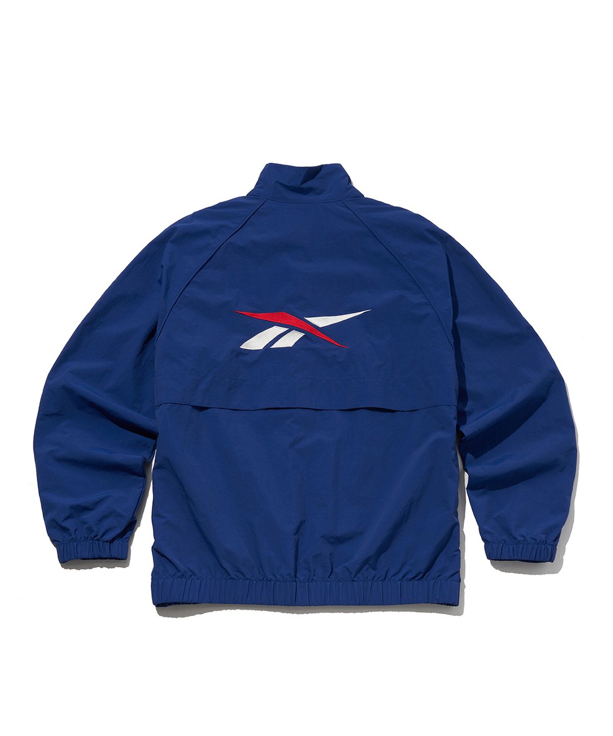 리복(REEBOK) 에센셜 웜업 윈드 브레이커 - 블루